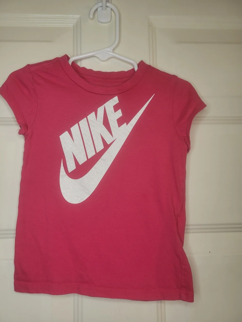 Nike Kids' Pink Logo Tee